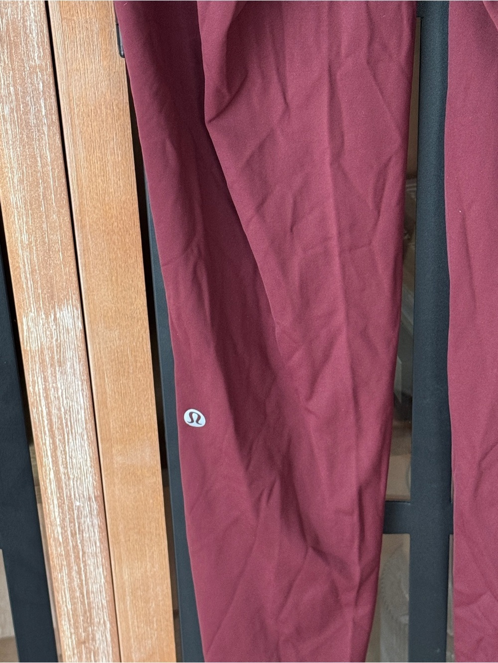 lululemon athletica High-Rise Burgundy Leggings - Picture 4 of 5